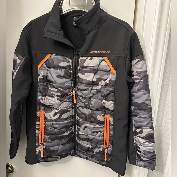 Weatherproof Boy's Camo Jacket - Picture 1 of 7